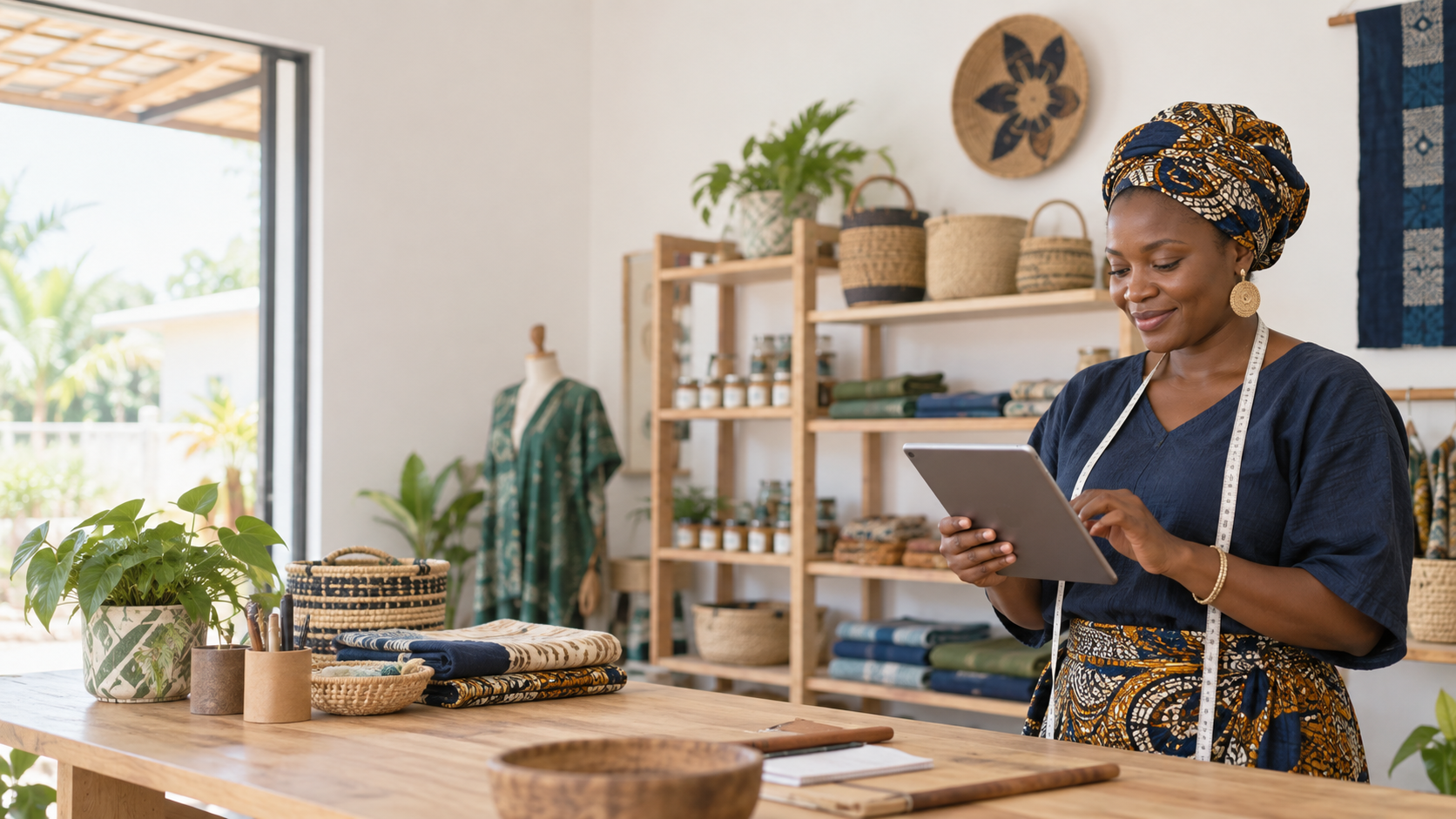 Entrepreneure accompagnée par AKCG Services